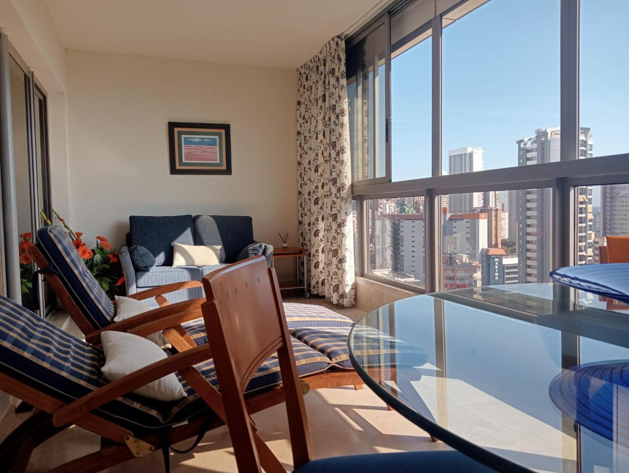 Apartamento Turistico En Gemelos 20, Planta 14 Benidorm Exteriör bild
